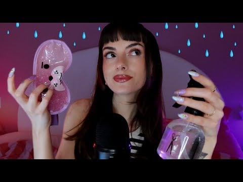 #ASMR mais il pleut 🌧️ (doux tapping, chuchotement, coconut rain, visuels...)