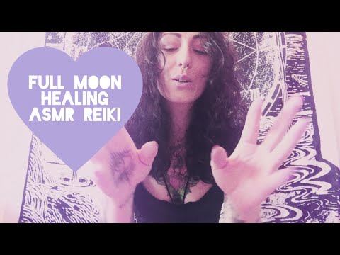 FULL MOON ASMR HEALING. DISTANCE REIKI & CRYSTAL SOUL SESSION. Deep meditation. Whispered