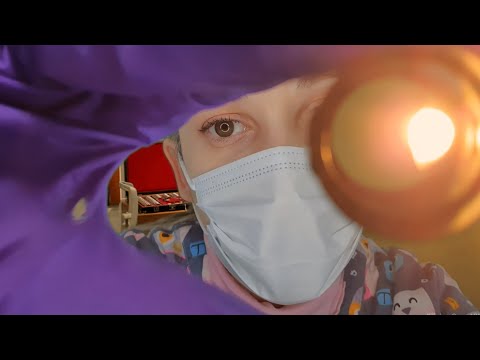 Clínica ASMR | Alergia Ocular Roleplay | Dilatación Pupila | SusurrosdelSurr