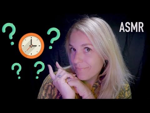 ASMR FR ⌚ Combien de temps on y passe dans notre vie ? Tu vas être surpris(e) !
