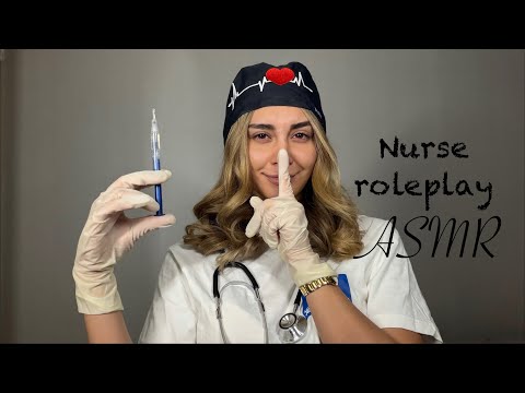 ASMR | nurse roleplay👩🏼‍⚕️🤕❤️‍🩹 پرستار زخمت رو پانسمان میکنه