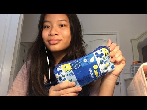 ASMR What’s in my pencil ✏️ case?
