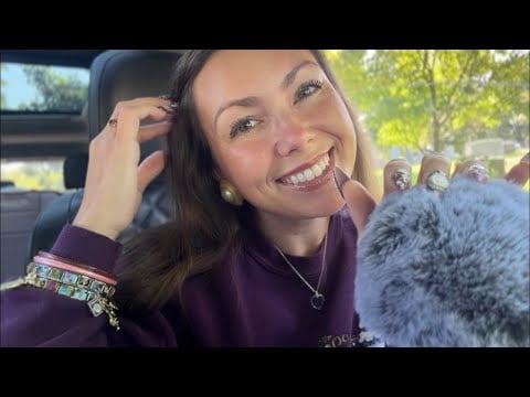 asmr/ a classic GRWM in the cemetery🌤️ (doing my makeup)