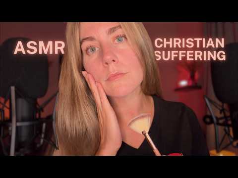 Christian ASMR 10 Bible Verses on Suffering ✝️ (Personal Attention & Whispering)