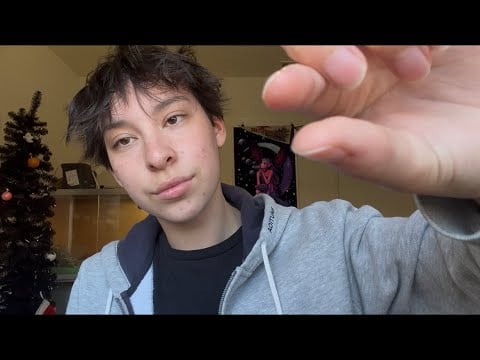 ASMR | plucking your negative energy