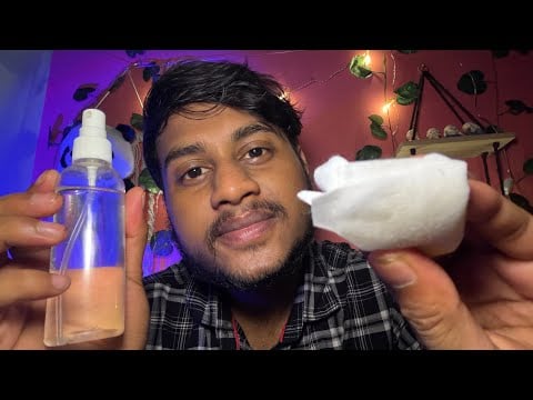 ASMR Skincare & Haircut 💆‍♂️💇‍♂️ | Personal Attention Sleep 😴