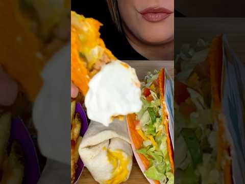 TACO BELL #asmr #food #tacos