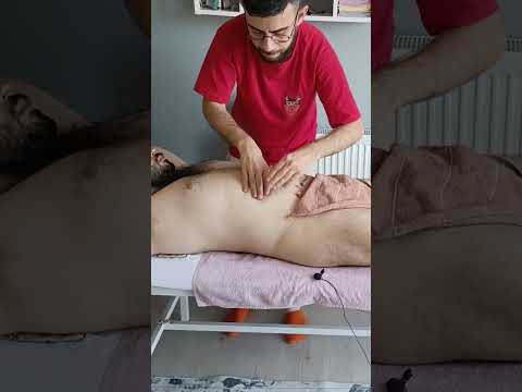 ASMR VERY RELAXING CHEST,ARM, ABDOMEN TURKISH MASSAGE #massage #satisfying #relaxing #asmr #shorts