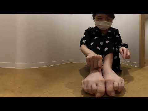 【360°VR】じゃんけん遊びASMR/グーチョキパー/足の運動/360°videos/ささやき/Whisper