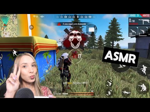 ASMR GAMEPLAY - JOGANDO FREE FIRE #3