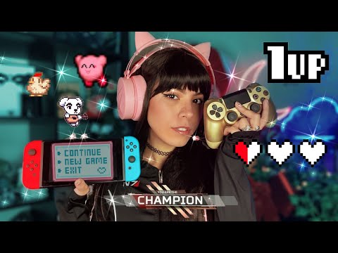 ASMR | Video Game 🎮 Ramble (Controller Sounds) [Nintendo + PS4]