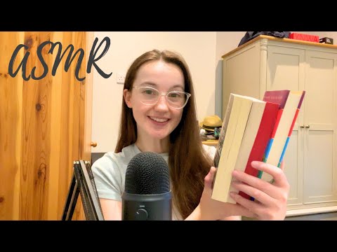 ASMR Relaxing Book Reading, Page Turning & Tapping 📚 (Whispered)