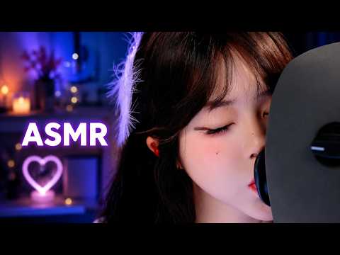 ASMR KU100 (No Talking) Intense Mouth Sounds + Soft Gloves | Deep Tingles for Sleep