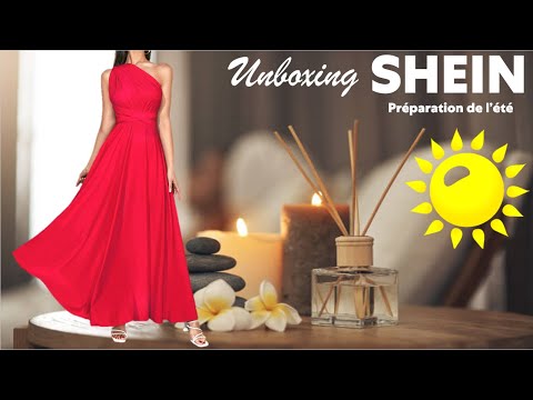 ASMR * Unboxing SHEIN * on prépare l'été 🌞