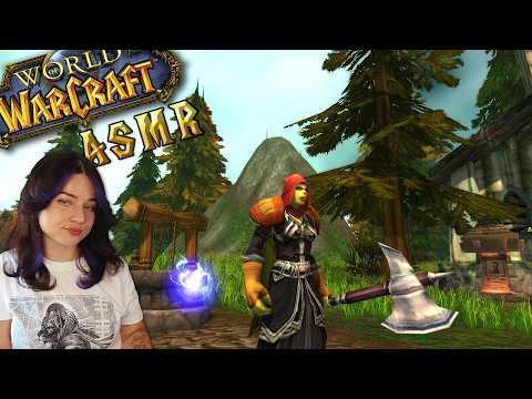 [ASMR Soft Spoken] Leveling my Orc Shaman in Hillsbrad Foothills 🌲 Classic WoW (Season of Discovery)