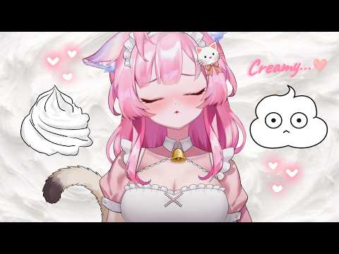 [ASMR] 생크림으로 가득한 귀 마사지🍦 VTuber Maid Roleplay
