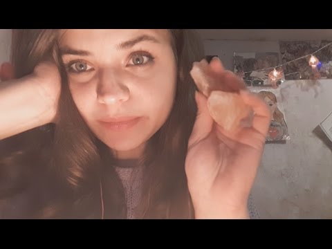 ASMR Español  - Sonidos de brocha con mi lampara de sal