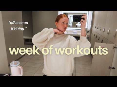 off season training as a collegiate dancer
