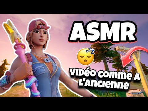 ASMR Français sur FORTNITE COMME À L'ANCIENNE (bruits de bouches, manette, Chuchotement, triggers)😴💤