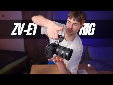 ASMR Unboxing The Sony ZV-E1 | My New Camera