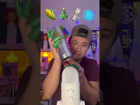 ASMR || Emoji ASMR || 🌽 🎄🍺 🦠 || Fast ASMR
