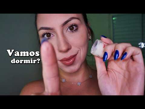 ASMR Deixa eu Cuidar de você até você Dormir (atenção pessoal, voz suave, conversa)