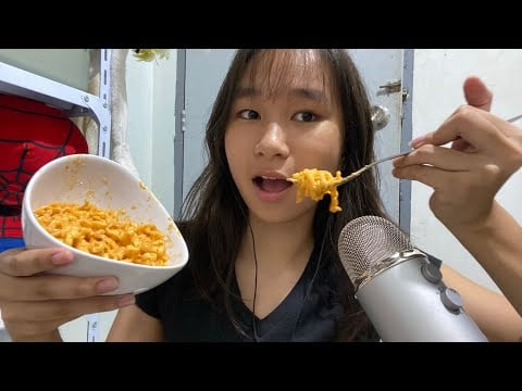 ASMR Eating Carbo Fire Noodles || MUKBANG ASMR 