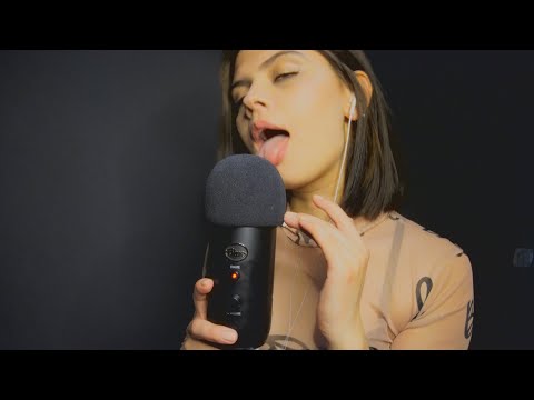 ASMR Very Gently Licking Mic 🎙