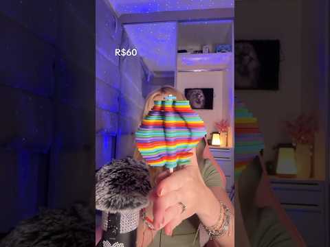 Quanto paguei nesses gatilhos? #asmr #asmrbrasil #asmrshorts