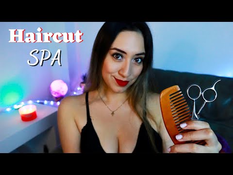 ✂️ASMR HAIRCUT SPA 🍃CORTE de CABELLO extra RELAJANTE | ASMR Roleplay en ESPAÑOL