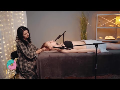 Nurturing ASMR Massage with Soft Tools