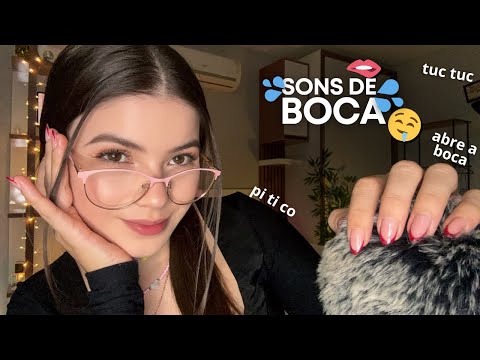 ASMR SONS DE BOCA DO COMEÇO AO FIM  4K 👄