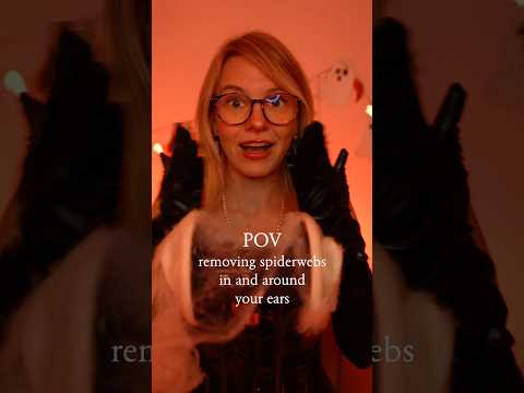 Eww! 🕸️ Deine Ohren müssen sauber gemacht werden 🕷️#asmr #asmrdeutsch #relax