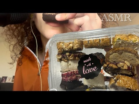 [ASMR] Middle Eastern Desserts Taste Test 🍰 (eating sounds)