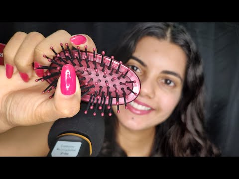 [ASMR] FAZENDO CHAPINHA NO SEU CABELO