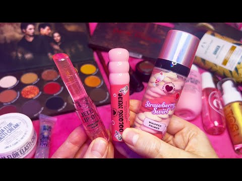 ASMR Makeup Haul (Whispered, Swatching)