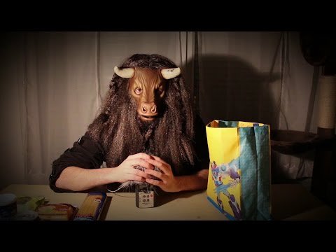 Le Minotaure Gothique a fait ses courses [ ASMR ]