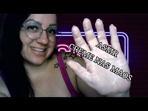 ASMR-CREME NAS MÃOS #asmr #relax #arrepios #asmrvideos