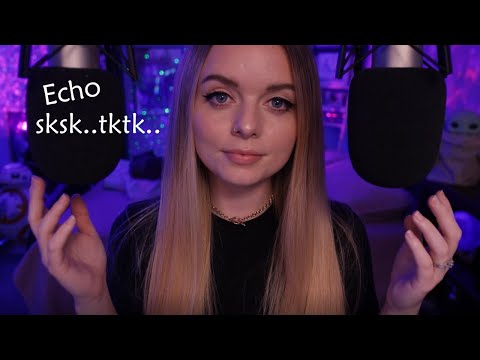 ASMR | Mic Scratches & sksk..tktk.. (Echo)