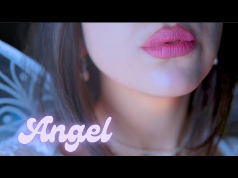 ASMR 🤍ANGEL KISSES 🪽👄