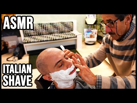 💈 FACE SHAVE 💈 ITALIAN BARBER 💈 ASMR VIDEO