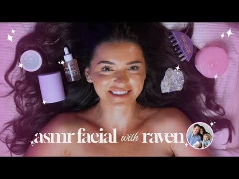 Raven's First ASMR Facial #asmr