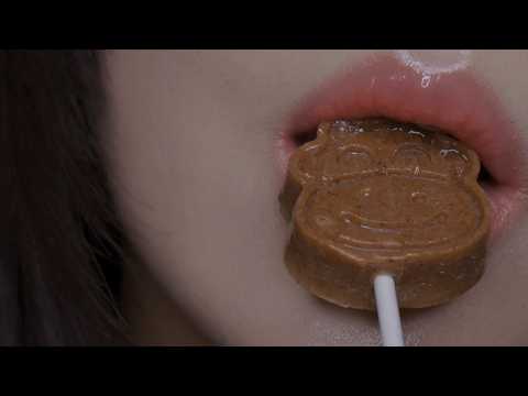ASMR Chinese Hawthorn Candy Eating Sounds 🍬