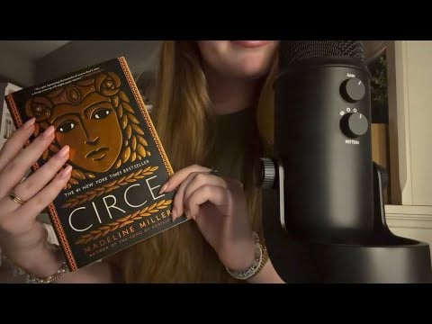 ASMR inaudibly reading to you 📖