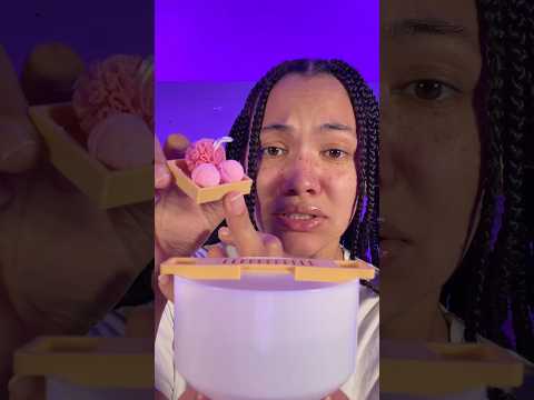 Part 2: De-molding the Mini Brands bath bombs😆 #asmr  #shorts
