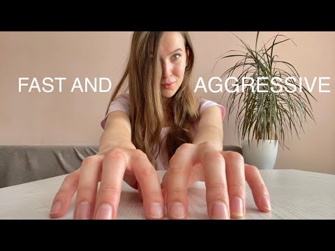 🚪😝Fast & Aggressive ASMR: camera tapping, visual triggers,