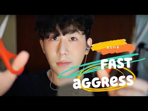 ASMR THAI 🇹🇭 Fast and Aggressive Random Triggers ⚡ เร็วแรงหลับ ไล่พลังงานลบ 🤯