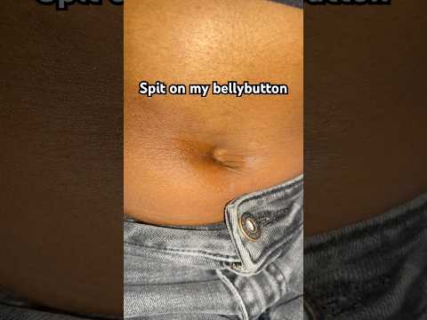 ASMR Spit On My Bellybutton #asmr #asmrsounds #belly