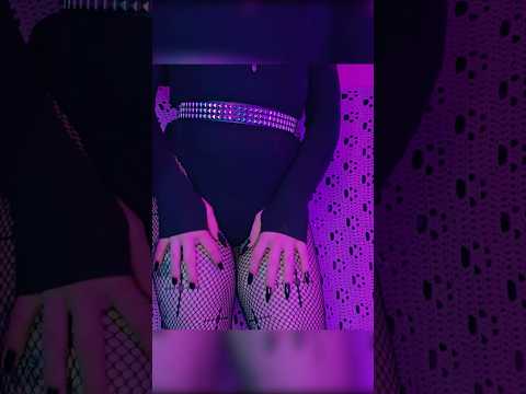 fishnet scratching is the best ASMR trigger imo #asmr #asmrscratching #fishnets