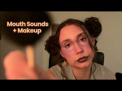 ASMR Alien Exam 👽 Gentle Skincare & Makeup for Cosmic Ceremony (Mouth Sounds, Whispering) Roleplay 💜